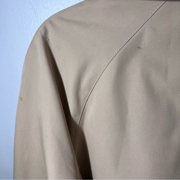 Etienne Aigner Vintage Womens Trench Coat Rain Jacket Double Breasted Belted 16 - Picture 13 of 16